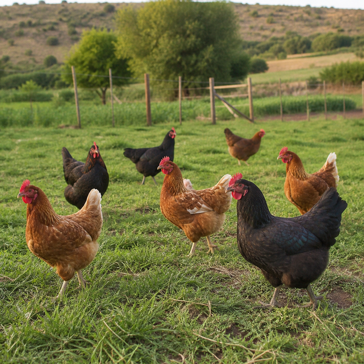Hardbody chickens